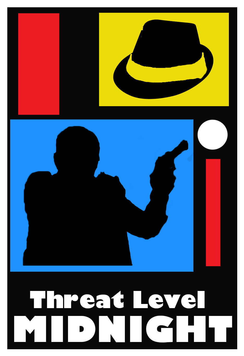 mashup of the opening of archer and Micheal Scott's Threat Level Midnight