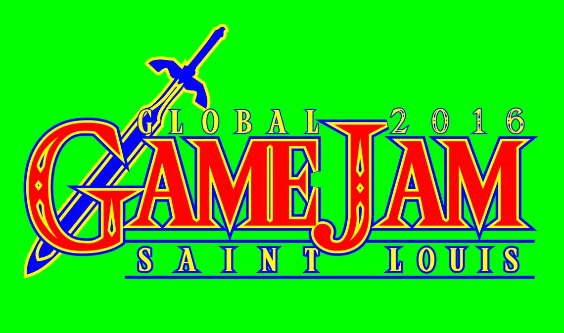 Zelda and game jam logo mashup.